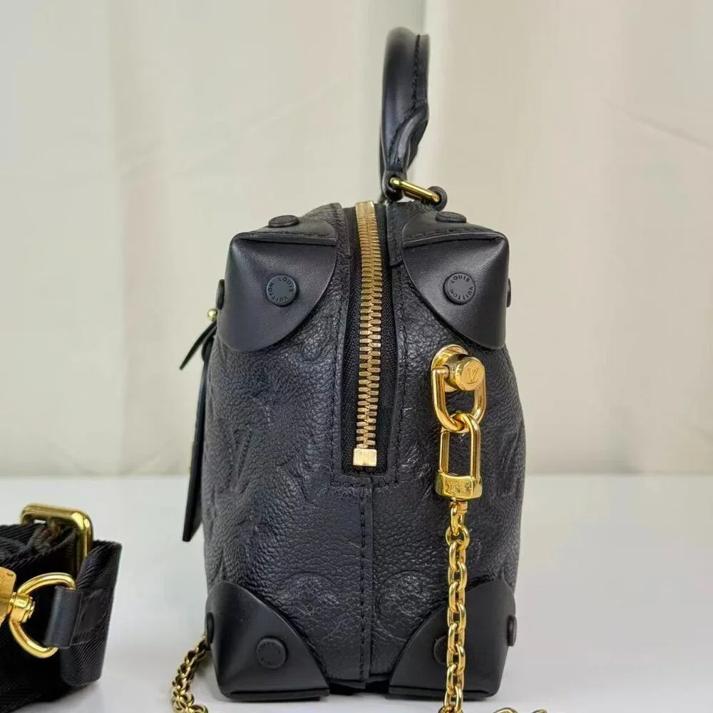 Louis Vuitton Black Empreinte Leather Shoulder Bag Crossbody - Picture 3 of 9